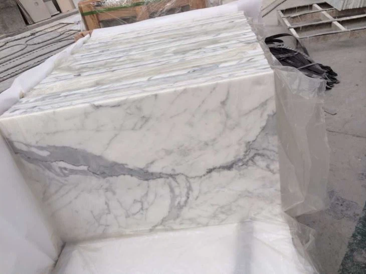 Calacatta White Marble Honed Table Tops