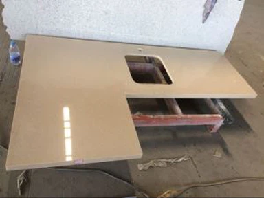 3CM Beigh kvartsi työtaso