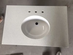 Kylpyhuoneen kvartsi Vanity Top