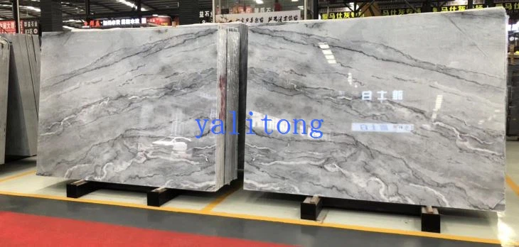 China Bruce Grey Marble Slabs