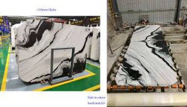 Kiina Panda Valkoinen marmori