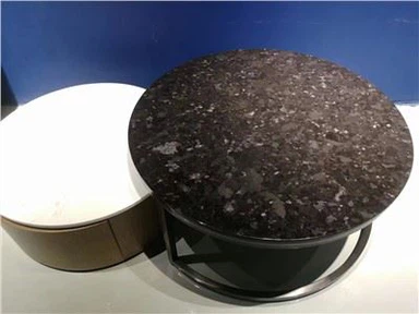 Angola Ruskea Antiikki Graniitti sohvapöytä Kiina